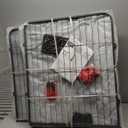 Dog Playpen Outdoor, 16 Panels 32" H Dog Pen Indoor, Metal Dog Fence Outdoor, Pet Fence for Large/Medium/Small Dogs, Indoor Puppy PlayPen, Dog Fence Exercise Pen for RV,Camping,Yard