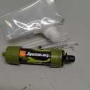 Straw Water Filter - Portable Water Purifier, Water Filtration System, Reusable Water Straw Purification - Outdoor Emergency and Survival Gear for Hiking, Camping Accessories and Travel (1 PCS, Green)