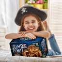Jumbo Pirate Dig Kit - Dig up 12 Pirate Treasures, Gemstones, Gold Coins - Pirate Toys for Kids - Great Birthday Party Supplies, Gifts Idea for Boys & Girls - Includes Treasure Chest