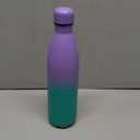 Volhoply 25oz Insulated Water Bottle 1/2/4 Pack, Double Wall Stainless Steel Vacuum Bottles, Keeps Cold & Hot, BPA Free Leak Proof Bottles (Purple Blue,1 Pack)