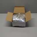 Ceenna 2 Pcs 32.8 ft Christmas Tinsel Garland with 32.8ft 100 LED Lights for Wall Mounted Hanging Xmas Tree Party Christmas Room Decor, Wedding, Birthday, Party Supplies (Silver,White)