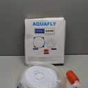Pool Cover Pump Siphon, Automatic Above Ground Pool Water Pump, White, Round, Plastic, Siphon Mechanism, Effortless Pool Drainage