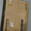 SONGMICS Clothes Rack with Wheels, Clothing Rack for Hanging Clothes, 25.4 mm Metal Garment Rack with Dense Mesh Storage Shelf, 110 lb Load Capacity, 2 Brakes, Black UHSR25BK