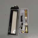 GOLDTOLUCK Stainless Steel Band Compatible with Samsung Galaxy Watch 8 7 6 5 4 Classic FE Pro 40mm 44mm 46mm 43mm 47mm 45mm 42mm 20mm Men Women Milanese Replacement Metal Elegant Casual