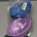 Kids Snorkel Mask Full Face, Snorkeling Gear for Kids 3-14 with Camera Mount, 180 Degree Panoramic View Snorkeling Set Anti-Fog Anti-Leak (Blue+Purple)