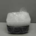 Freshware Meal Prep Containers 15 Count (Pack of 1) Compartment Food Storage Containers with Lids, Bento Box, BPA Free, Stackable, Microwave/Dishwasher/Freezer Safe (28 oz) (Black)