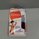 Hanes womens Originals Boyshort Underwear, Breathable Stretch Cotton Boyshort Panties, 4-pack M