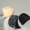 SZMUHLNY 3 Pairs Shoulder Pads for Women Clothes,No-Sewing Required Anti-Slip Detachable Reusable Soft Sponge Shoulder Pads for Men Blazer Clothes Sewing Accessories