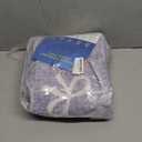 GarveeHome Scalloped Bow Rug for Living Room, Solid Purple Rug for Dorm, Washable Runner Rug 2.5x10 Soft Low Pile Non Slip Scalloped Rugs for Nursery Bedroom Decor Hallway Entryway Playroom