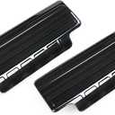 JYCDC Seat Back Protector Compatible with Toyota Sienna 2026 2025 2024 2023 2022 Accessories Back of Seat Protector,Stainless Steel Kick Mats Back Seat Protector 2Pcs (Black)