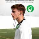 Neckband Bluetooth Headphones, Wireless Bluetooth 6.0 Earbuds with Microphone, Comfortably Light, Deep Bass Earphones 35H Playtime, IPX5 Waterproof, Magnetic Headset for Workout (Olive Green)