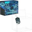 DEDC 2pcs ETB Protector Case Plastic Protectors Display Case Stackable UV Protection Thick Protector PET Plastic Case Compatible with Elite Trainer Box Hobby Display Case