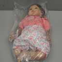 Milidool Realistic Reborn Baby Dolls Girl -22 inch Lifelike Newborn Baby Dolls Girl Real Looking Soft Poseable Body Real Life Baby Dolls with Complete Accessories, Kids Gift for 3+ Years Old (Hazel)