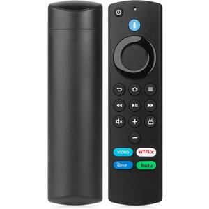 Replacement FireStick Remote Compatible with Fire Smart TV Stick(2nd/3rd Gen/Lite/4K Max),TVs Stick 4K(1st/2nd Gen), Voice Remote for Smart TVs Cube(1st/2nd/3rd Gen) & Smart TVs 3rd Gen