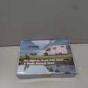 RV Shower Head with Hose, 5+1 Mode High Pressure Replacement with On/Off Switch, Water Saving Motorhome Shower Head for RV/Campervan, Caravan (Silver)