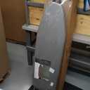 Deluxe Ironing Board with Heat Resistant Cover and Thicken Felt Pad, Heavy Sturdy Legs, Full Size Hanger Iron Board, Foldable (L-Grey)