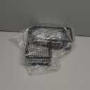 YASONIC Shower Caddy Corner, 3-Pack Adhesive Rustproof Stainless Steel Shower Shelves with Soap Holder, No Drilling Shower Organizer Corner for Dorm, Renters Bathroom, Black