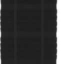 All-Clad Solid Kitchen Towel: Highly Absorbent, Super Soft Long Lasting - 100% Cotton, 17"x30" Tea Towel for Cleaning & Drying Dishes, Pans, Glassware, or Countertops, (1-Pack), Black