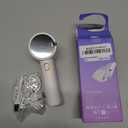 Fabric Shaver, Lint Remover Rechargeable, Electric Portable Sweater Defuzzer with 3 Speeds, 6 Leaf Blades, Digital LED Display to Remove Pilling for Clothes, Furniture, Sweater, Couch, Blanket