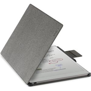 CoBak Case for Remarkable Paper Pro, Magnetic Cover with Corner Protector and Pen Holder Strap, Auto Sleep/Wake Folio Only for Remarkable Paper Pro Color Tablet 11.8" 2024 Release - Fabric Gray