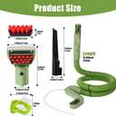 Upgraded Little Green Machine Hose and Handle Replacement Parts for Bissell 1400B 1425 1400M 3353 3369 3in Cleaning Brush, Cleaning Tool, Gap Brush, Cleaning Hose Component Part Number 2037152