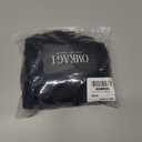 OMKAGI Women Long Sleeve Tops Boat Neck Off Shoulder Shirts Fitted Going Out Y2K Crop Top (Black, XS)