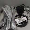 Modern Led Chandelier, Dimmable Sputnik Light Fixture with Remote Control, Modern Pendant Light for Dining Room Kitchen Living Room Entryway, 3000K-6500K (Black)