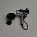 Hair Dryer - High-Speed 150,000 RPM Hairdryer for Fast Drying, 500Million Negative Ionic & Thermo-Control & Cool Shot Button & Lightweight & HD Display Blow Dryer with Magnetic Diffuser & Nozzle (Metal Silver Grey)