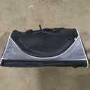 Travel Duffel Bags, 4-Pack – Lightweight Polyester Carry-On Air Travel Bags, Black, 21” x 9” x 10”