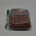 Zipper Buckle Leather Messenger Bag Crossbody Shoulder Bag Vintage Handle Bags (Red-brown)