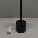 Merkury Innovations 10.5in Flat Top Outdoor Touch Table Lamp