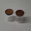 DRASTAR Glass Coffee Cups, 20 oz Large Coffee Mugs, Flat Bottomed Cups with Acacia Wood Lid, Glass Tea Cup with Handle, ClearTea Cup Set of 2