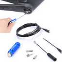 Bike Internal Cable Routing Tool Kit Compatible with 4-5.5mm Cable Housing, Hydraulic Hose and DI2 E-Tube