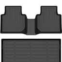 Binmotor-Floor Mats & Cargo Liner for 2025-2026 Volkswagen/VW Tiguan | S, SE, SEL, SE R-Line, SEL R-Line Top, All Weather Mats Car Mats Floor Liners Cargo Trunk Mat for VW Tiguan Accessories