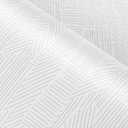 FunStick 16"x472" Textured White Grey Wallpaper Peel and Stick Lines Grasscloth Fabric Wallpaper Roll Self Adhesive Contact Paper for Kitchen Cabinets Renter Friendly Wall Paper for Bedroom Wall Decor (Light Gray)