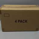 caktraie Makeup Organizer Storage with 16 Drawers, 4 Pcs Desktop Office Supplies, Desk Organizers, Clear Accessories, Dustproof Storage Drawer and for Make Up, Jewelry, Pen, Stationary