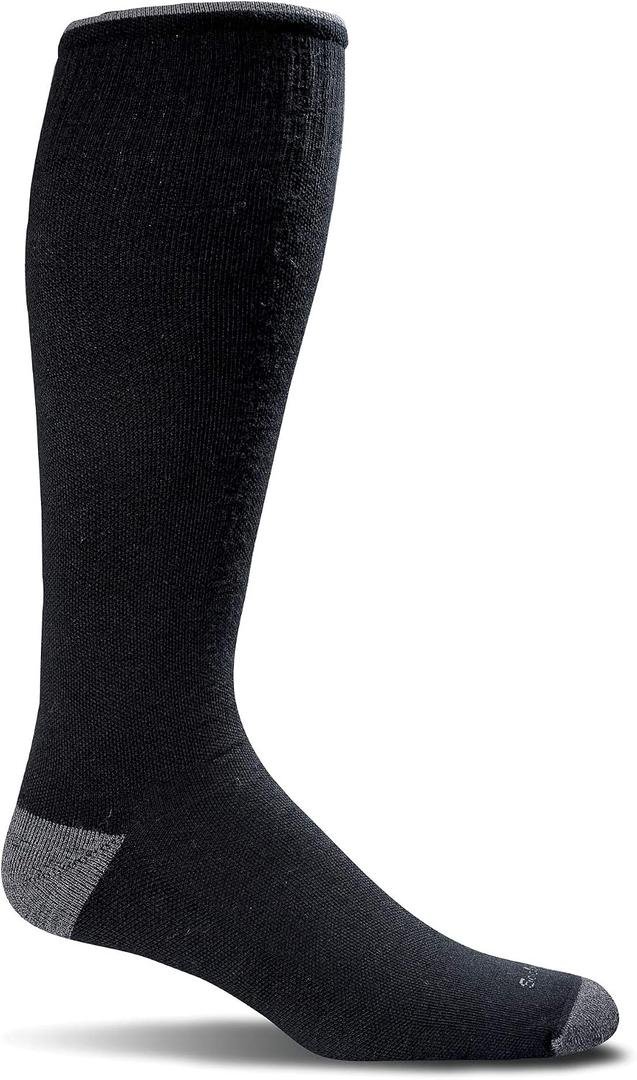 Sockwell Men's Elevation Firm Graduated Compression Sock (Black, M)