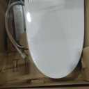 TOTO WASHLET S2 Electronic Bidet Toilet Seat with Instantaneous Water Heating, PREMIST and EWATER+ Wand Cleaning, Elongated, Cotton White - SW3346#01