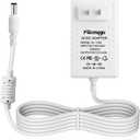 Facmogu 60W 12V 5A Power Adapter, AC 100-240V to DC 12V 5000mA Wall Adapter, 12 Volt Power Supply Module 5 Amp, 60W Switching Transformer AC to DC Converter, Compatible Both 5.5x2.5mm & 5.5x2.1mm Plug