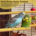 S&X 12-Pack Large Sanded Perch Covers for Parakeets, Lovebirds, Parrotlets, Finches, Canaries, Large Perch Covers,3/4" Diameter X 9" Long