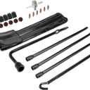Dr.Roc Spare Tire Tool Kit with Spare Tire Jack Handle and Wheel Lug Wrench Spare Tire Kit Spare Tire Tool Compatible with Dodge Ram 1500 2003-2021 Ram 1500 Classic 2019 Jeep Gladiator 2020-2021