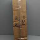 24 Inch Ceiling Fan Downrod, 1" Diameter White Ceiling Fan Extension Rod (No Threads),Universal Down Rods for Ceiling Fans,Easy Installation