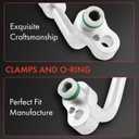 A-Premium A/C Discharge Line Hose Assembly Compatible with BMW X5