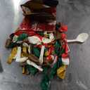 Christmas Balloon Arch Kit,143 Red Green Gold Xmas Balloon Garland with Candy Canes,Gift Box,Gingerbread Man,Santa Claus Foil Balloons for Christmas New Year Winter Holiday Home Party Decorations