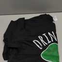 Drinks Well with Others St. Patrick's Day Drunk Beer Funny T-Shirt Small