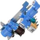 242252702 Refrigerator Water Inlet Valve Fit for Frigidaire Kenmore Electrolux Crosley Fridge Water Valve Replace 241636701 240531101 2692163 PS7784018 241734301 241734402 Кefrigerator Мalve