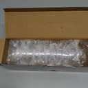 Super Z Outlet Clear Plastic Acrylic Bath Bomb Mold Shells Molding Balls Kit (80mm, 12 Pack)