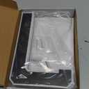 ISUNMEA 9 Inch Solar Lighted House Numbers for Outside, Light Up Waterproof LED Address Numbers Signs for Houses, Large Personalized Illuminated Exterior Modern House Numbers Light (7-Black, 9IN)