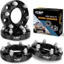 KSP 6x5.5 1inch Wheel Spacers Fit for 2024+ Tacoma, 1" 6x139.7 Wheel Spacers with 14x1.5 Studs 95.2mm Hub Bore Compatible with 2023+ Tundra, 2023+ Sequoia Wheel Adapters 4PCS