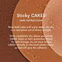 CAKES Body sticky Circle Nipple Covers for Women - The Viral Sticky Boobs With an Adhesive-free nip nook (Plus, Honey)